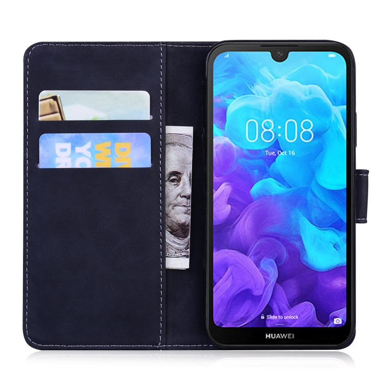 For Huawei Y5 2019 / Honor 8S Skin Feel Pure Color Flip Leather Phone Case