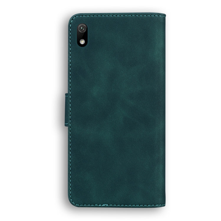 For Huawei Y5 2019 / Honor 8S Skin Feel Pure Color Flip Leather Phone Case