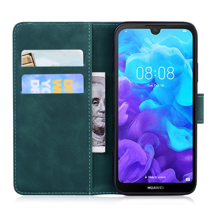 For Huawei Y5 2019 / Honor 8S Skin Feel Pure Color Flip Leather Phone Case