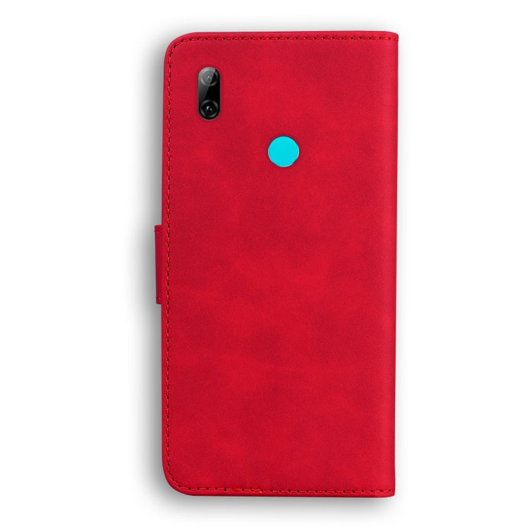 For Huawei P smart 2019 / Honor 10 Lite Skin Feel Pure Color Flip Leather Phone Case