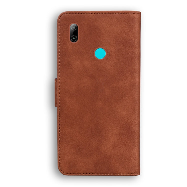 For Huawei P smart 2019 / Honor 10 Lite Skin Feel Pure Color Flip Leather Phone Case