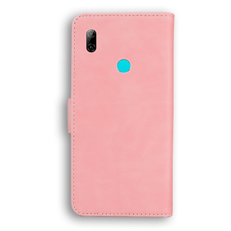 For Huawei P smart 2019 / Honor 10 Lite Skin Feel Pure Color Flip Leather Phone Case