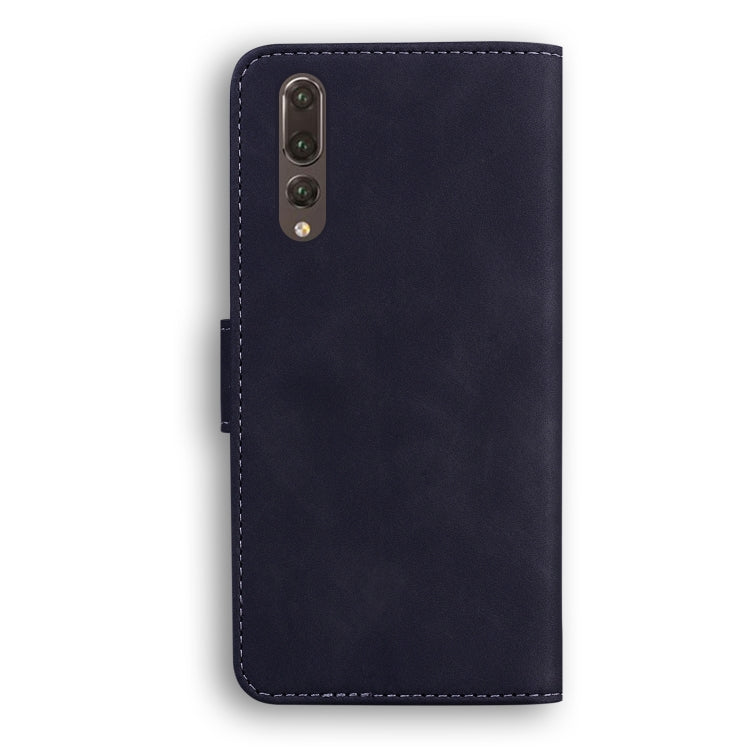 For Huawei P20 Pro Skin Feel Pure Color Flip Leather Phone Case