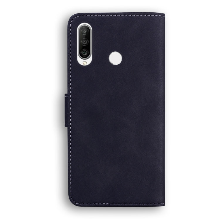For Huawei P30 lite / nova 4e Skin Feel Pure Color Flip Leather Phone Case