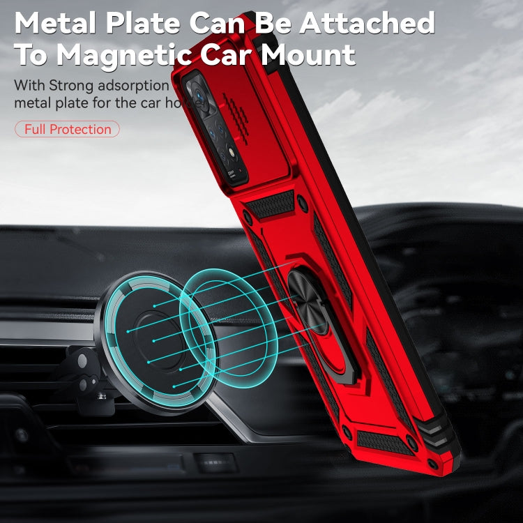 For Xiaomi Redmi Note 11 Pro Global Sliding Camshield Holder Phone Case