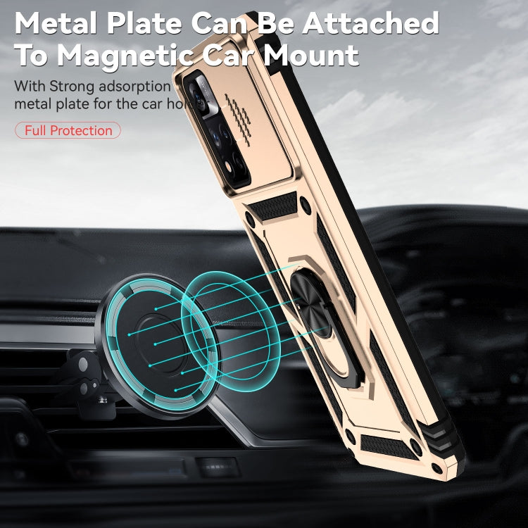 For Xiaomi Redmi Note 11 Pro Global Sliding Camshield Holder Phone Case