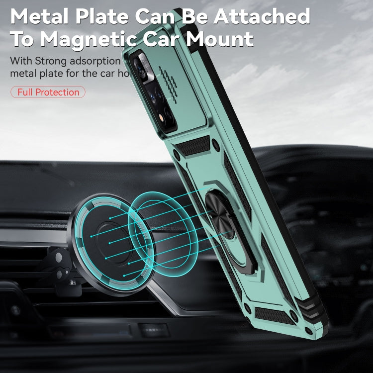 For Xiaomi Redmi Note 11 Pro Global Sliding Camshield Holder Phone Case