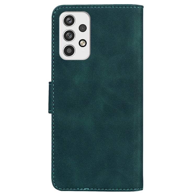 For Samsung Galaxy A23 Skin Feel Pure Color Flip Leather Phone Case