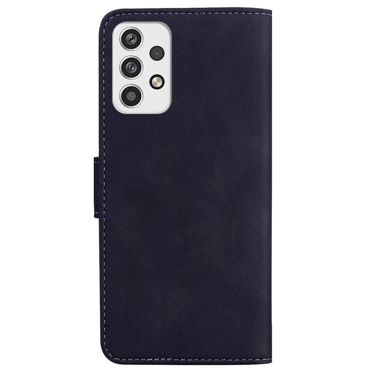 For Samsung Galaxy A23 Skin Feel Pure Color Flip Leather Phone Case