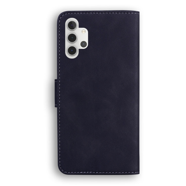 For Samsung Galaxy A32 5G Skin Feel Pure Color Flip Leather Phone Case