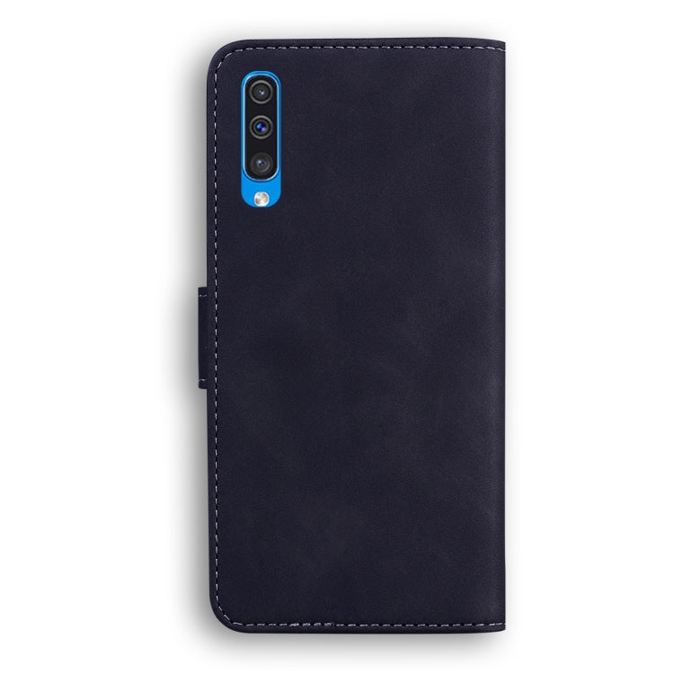 For Samsung Galaxy A50 / A30s / A50s Skin Feel Pure Color Flip Leather Phone Case