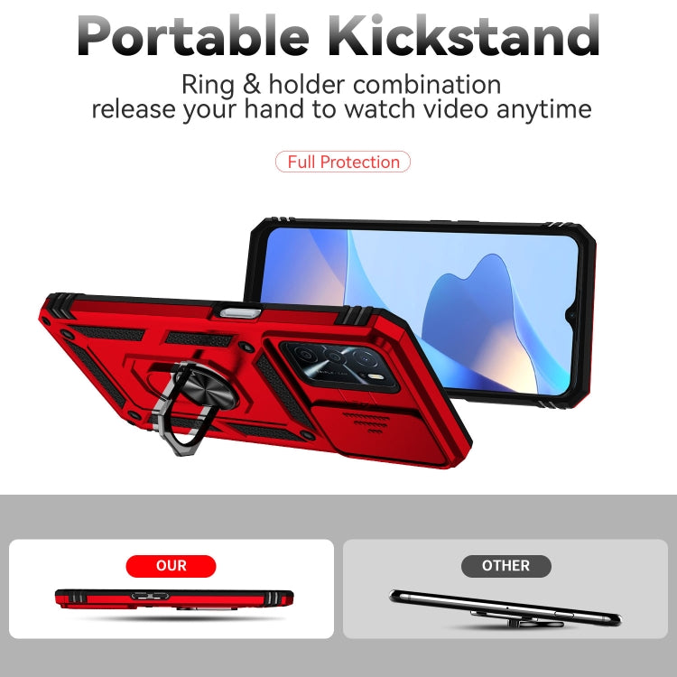 For OPPO A16 Sliding Camshield Holder Phone Case