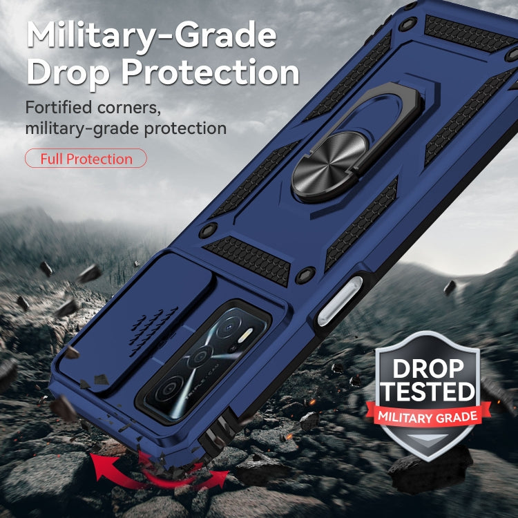 For OPPO A16 Sliding Camshield Holder Phone Case