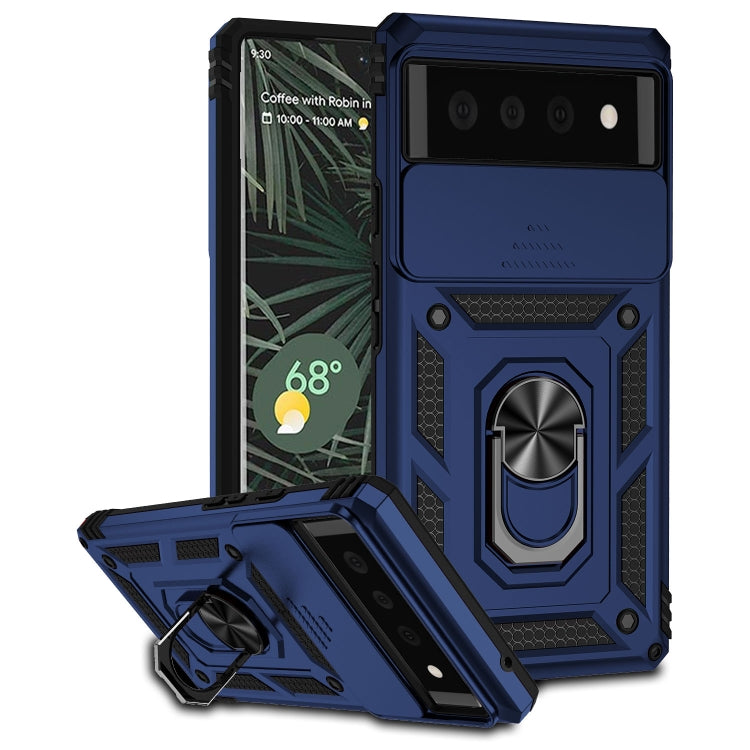For Google Pixel 6 Sliding Camshield Holder Phone Case