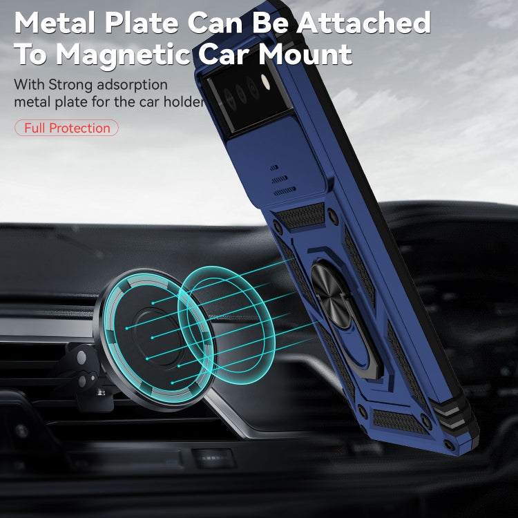 For Google Pixel 6 Sliding Camshield Holder Phone Case
