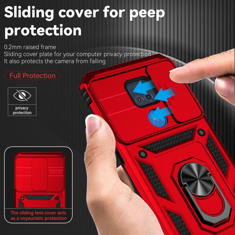 For Motorola Moto G Play Sliding Camshield Holder Phone Case