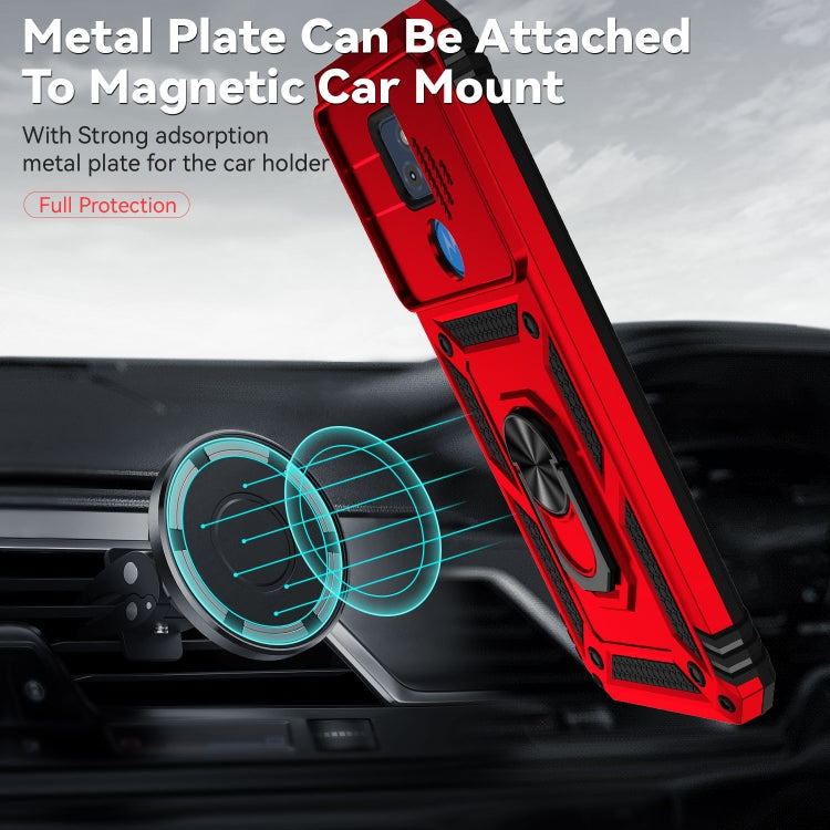 For Motorola Moto G Play Sliding Camshield Holder Phone Case