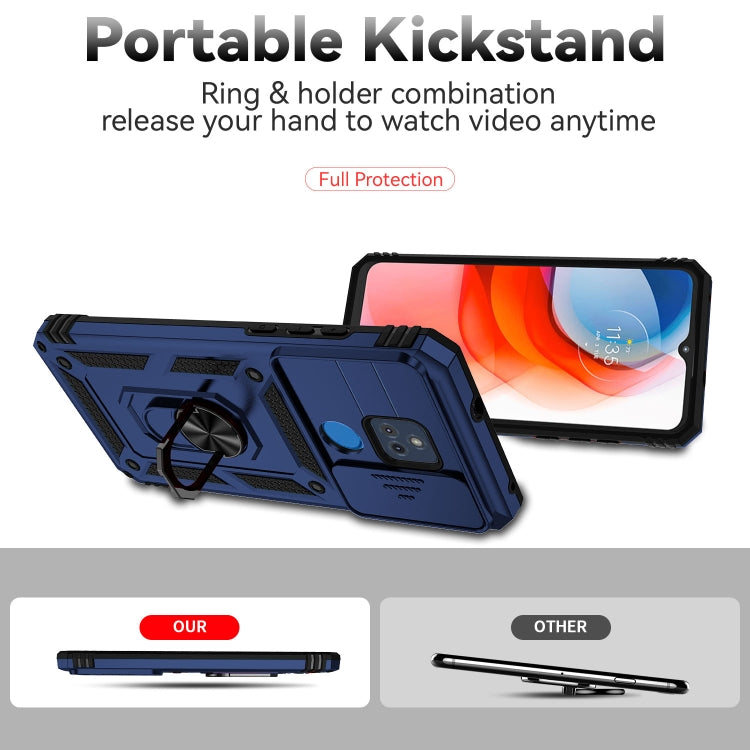 For Motorola Moto G Play Sliding Camshield Holder Phone Case