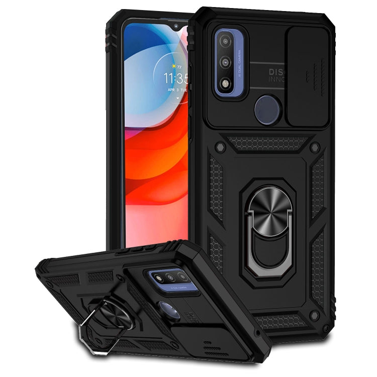 For Motorola Moto G Pure Sliding Camshield Holder Phone Case