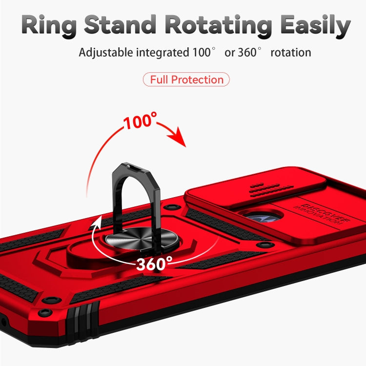 For Motorola Moto G Pure Sliding Camshield Holder Phone Case