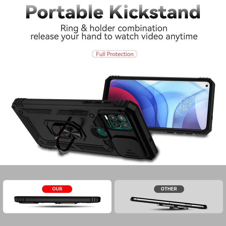 For Motorola Moto G Stylus 5G Sliding Camshield Holder Phone Case