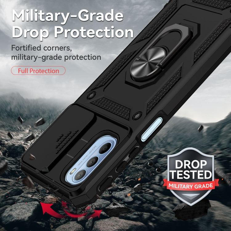 For Motorola Moto G31 Sliding Camshield Holder Phone Case