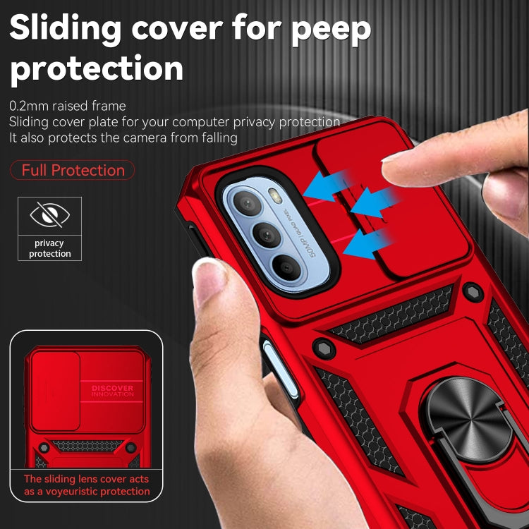 For Motorola Moto G31 Sliding Camshield Holder Phone Case