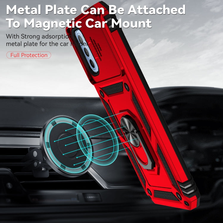 For Motorola Moto G31 Sliding Camshield Holder Phone Case