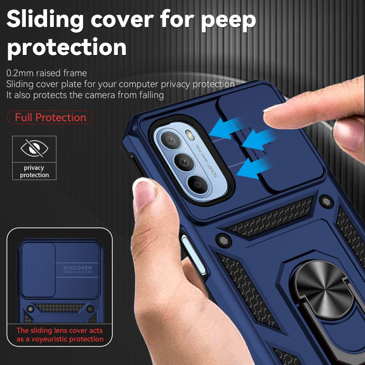For Motorola Moto G31 Sliding Camshield Holder Phone Case