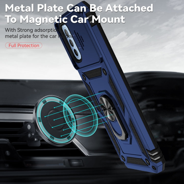 For Motorola Moto G31 Sliding Camshield Holder Phone Case