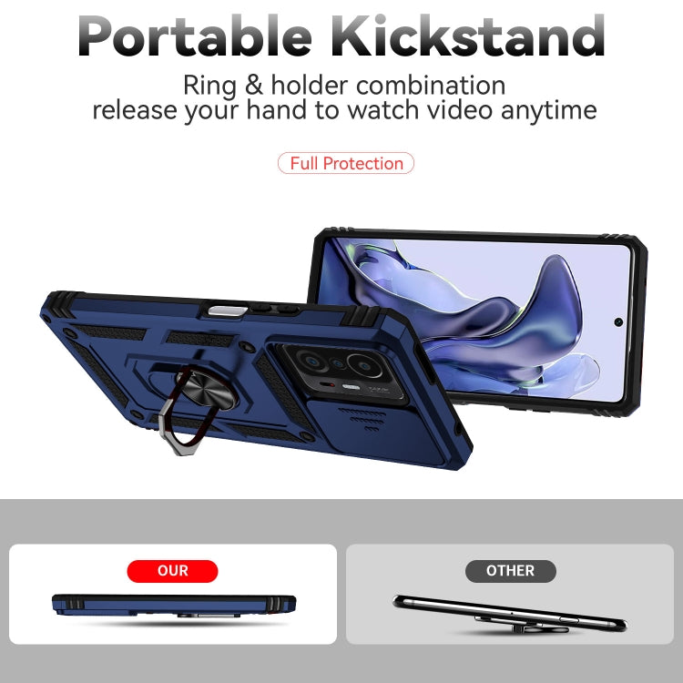 For Xiaomi Mi 11T Sliding Camshield Holder Phone Case