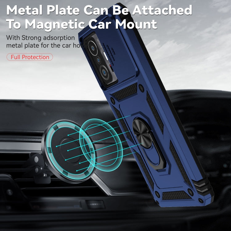 For Xiaomi Mi 11T Sliding Camshield Holder Phone Case