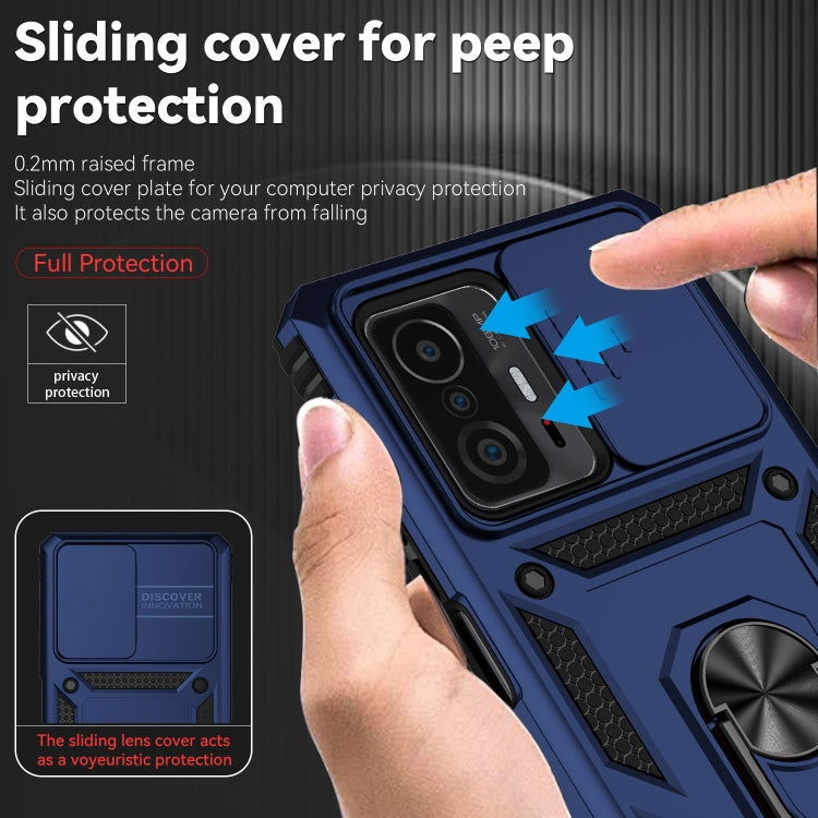For Xiaomi Mi 11T Sliding Camshield Holder Phone Case