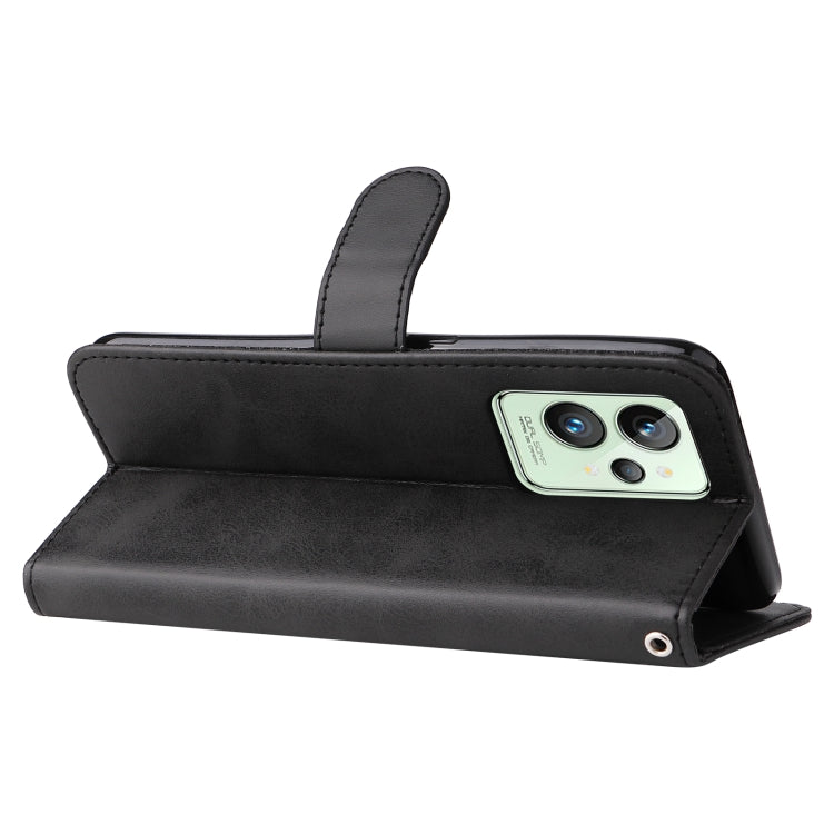 For OPPO Realme GT2 Pro Fashion Calf Texture Zipper Horizontal Flip Leather Case