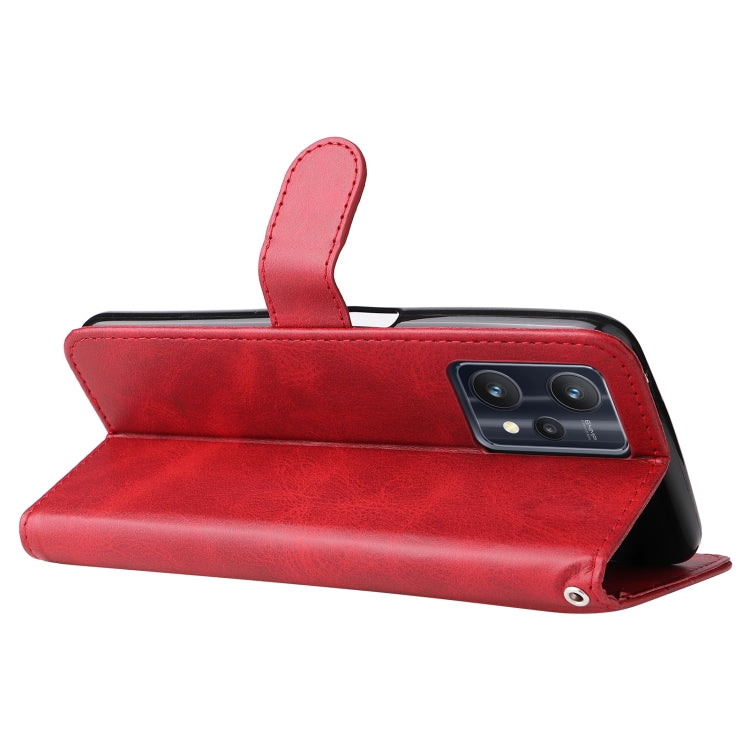 For OPPO Realme 9 Pro/Realme V25 Fashion Calf Texture Zipper Horizontal Flip Leather Case