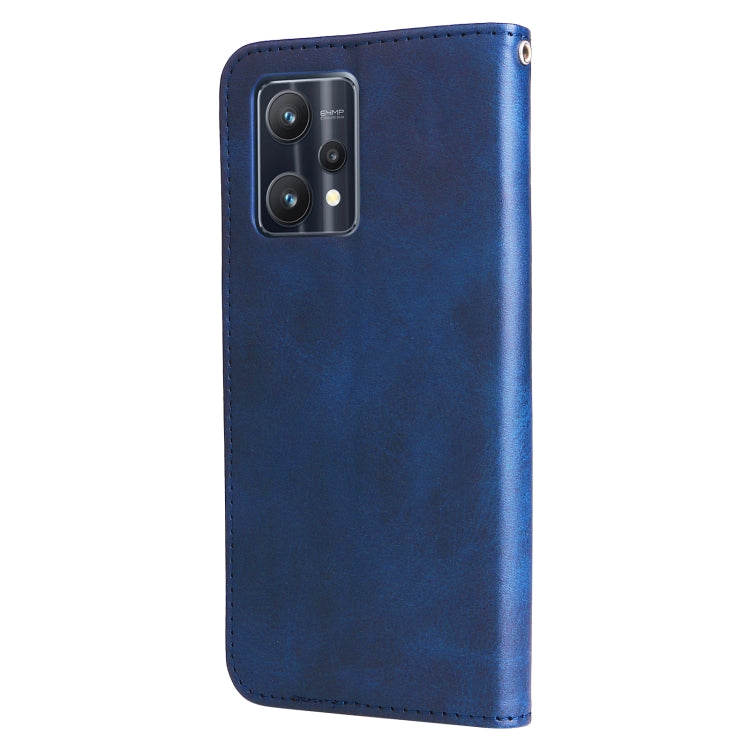 For OPPO Realme 9 Pro/Realme V25 Fashion Calf Texture Zipper Horizontal Flip Leather Case