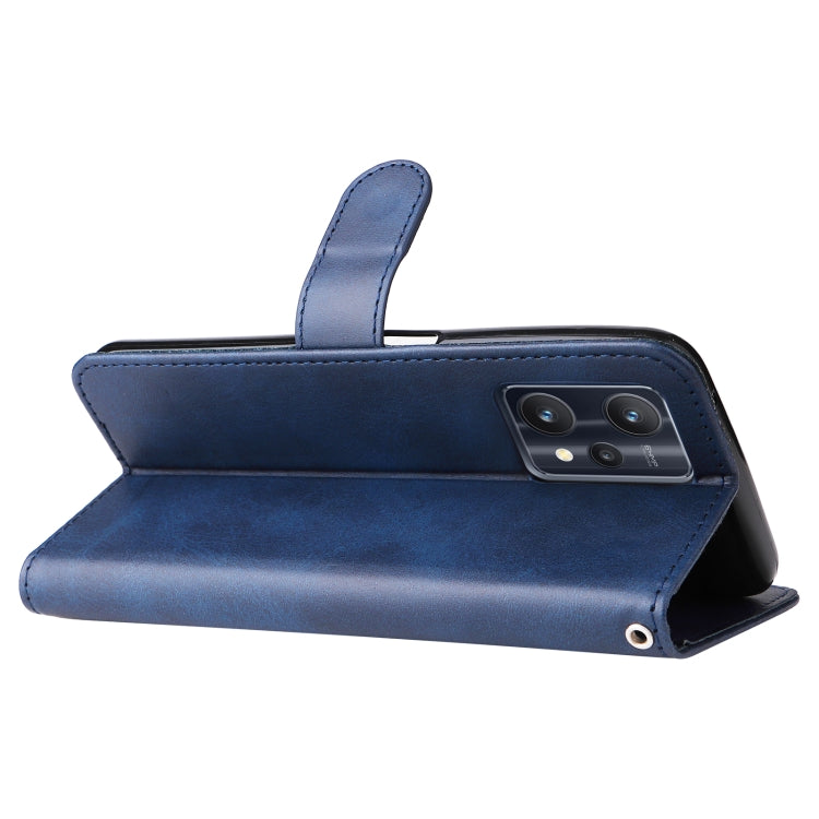 For OPPO Realme 9 Pro/Realme V25 Fashion Calf Texture Zipper Horizontal Flip Leather Case