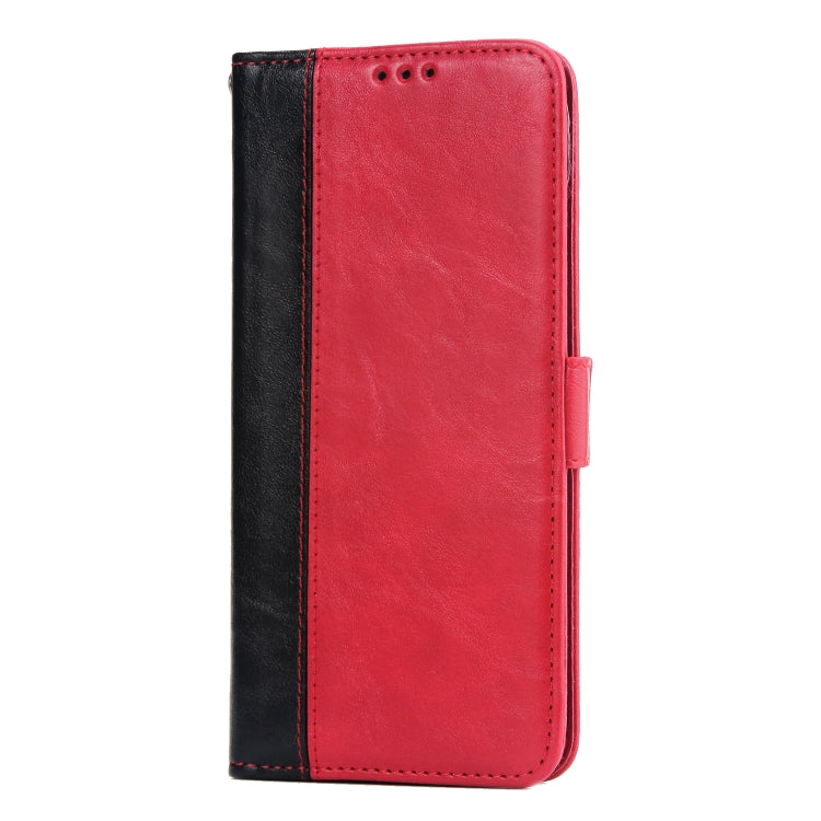 For Galaxy S8 Retro Texture Contrast Color Splicing Horizontal Flip TPU + PU Leather Case with Card Slots & Holder & Wallet