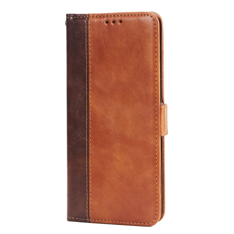 For Galaxy S8+ Retro Texture Contrast Color Splicing Horizontal Flip TPU + PU Leather Case with Card Slots & Holder & Wallet