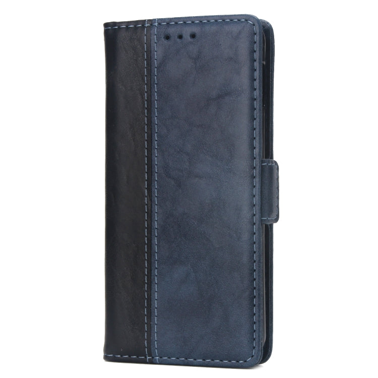 For Galaxy S10e Retro Texture Contrast Color Splicing Horizontal Flip TPU + PU Leather Case with Card Slots & Holder & Wallet