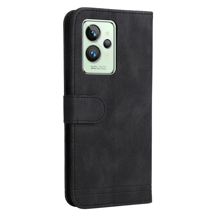 For OPPO Realme GT2 Pro Skin Feel Life Tree Metal Button Horizontal Flip Leather Case