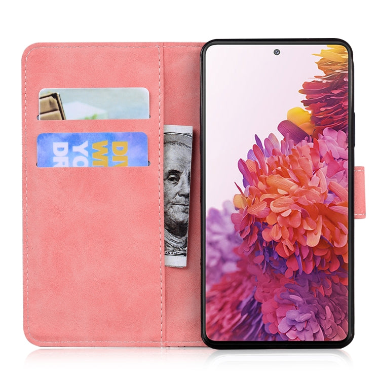 For Samsung Galaxy S20 FE/S20 Lite/S20 FE 5G Skin Feel Pure Color Flip Leather Phone Case