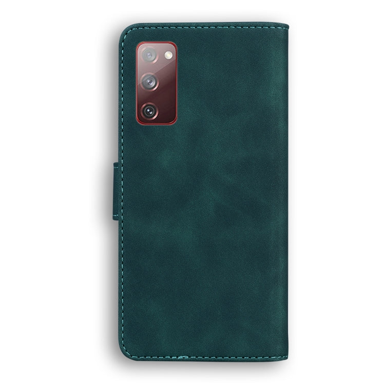 For Samsung Galaxy S20 FE/S20 Lite/S20 FE 5G Skin Feel Pure Color Flip Leather Phone Case