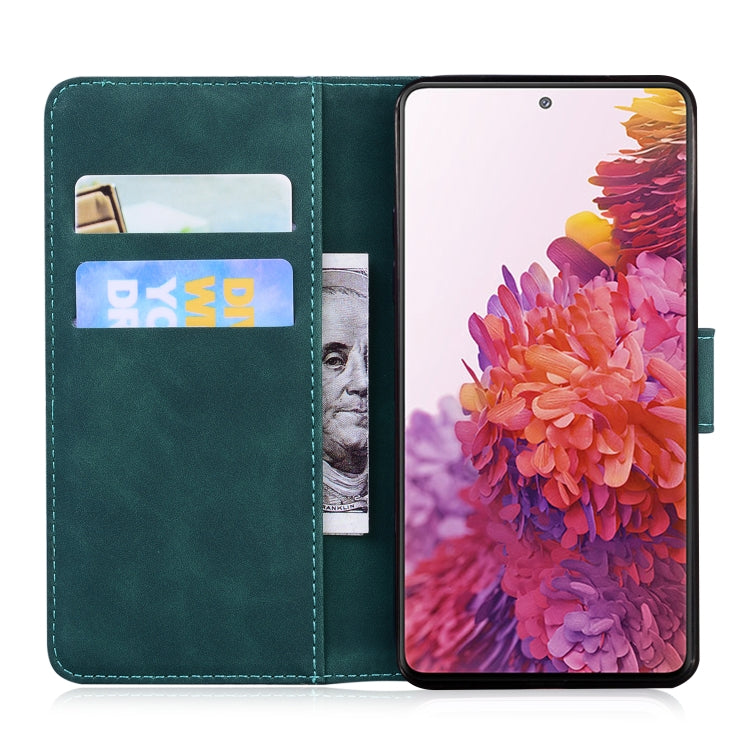 For Samsung Galaxy S20 FE/S20 Lite/S20 FE 5G Skin Feel Pure Color Flip Leather Phone Case