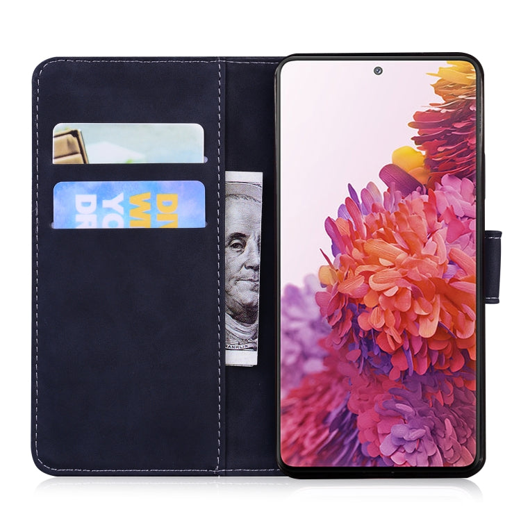 For Samsung Galaxy S20 FE/S20 Lite/S20 FE 5G Skin Feel Pure Color Flip Leather Phone Case