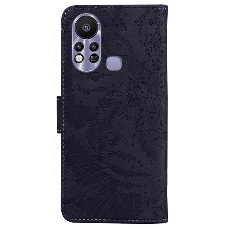 For Infinix Hot 11s X6812 Tiger Embossing Pattern Horizontal Flip Leather Phone Case