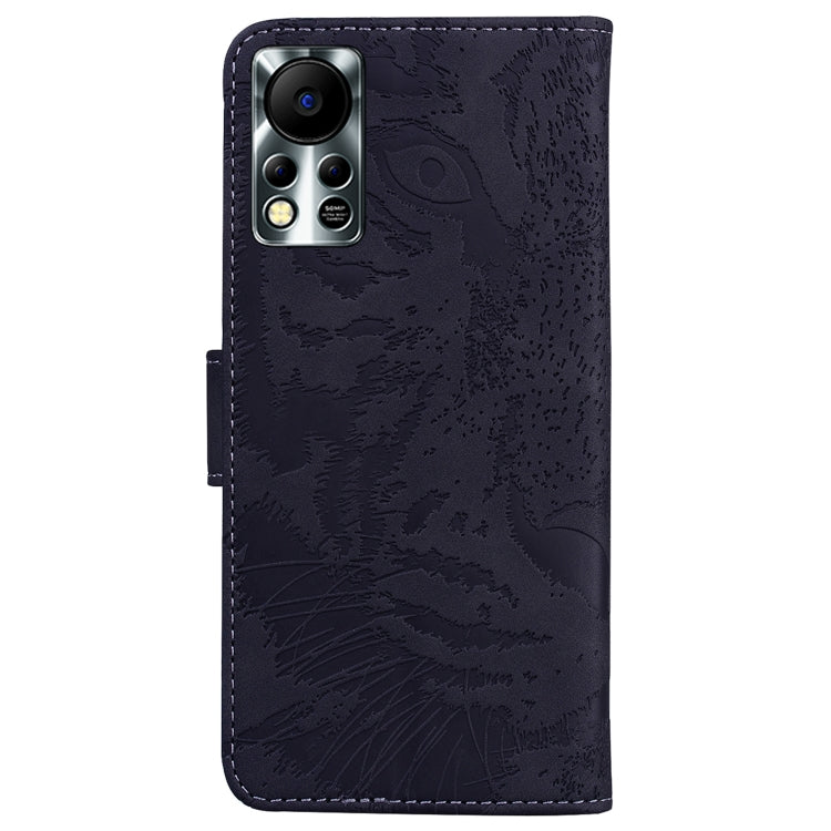 For Infinix Hot 11S NFC X6812B Tiger Embossing Pattern Horizontal Flip Leather Phone Case