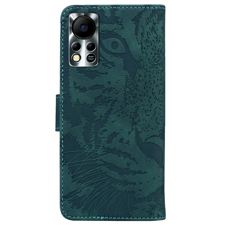 For Infinix Hot 11S NFC X6812B Tiger Embossing Pattern Horizontal Flip Leather Phone Case