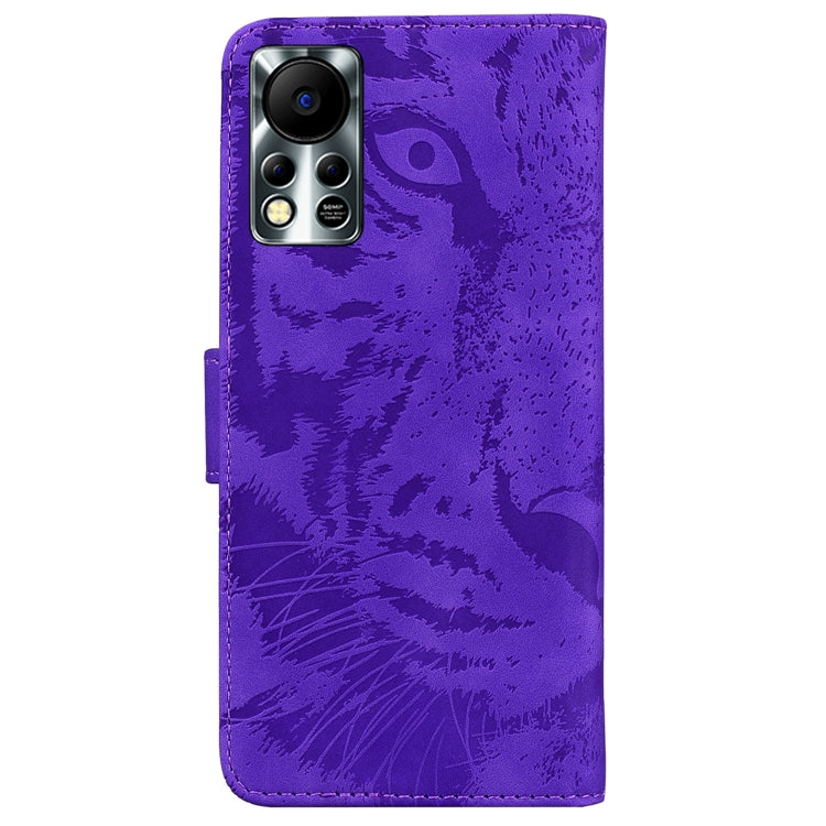 For Infinix Hot 11S NFC X6812B Tiger Embossing Pattern Horizontal Flip Leather Phone Case