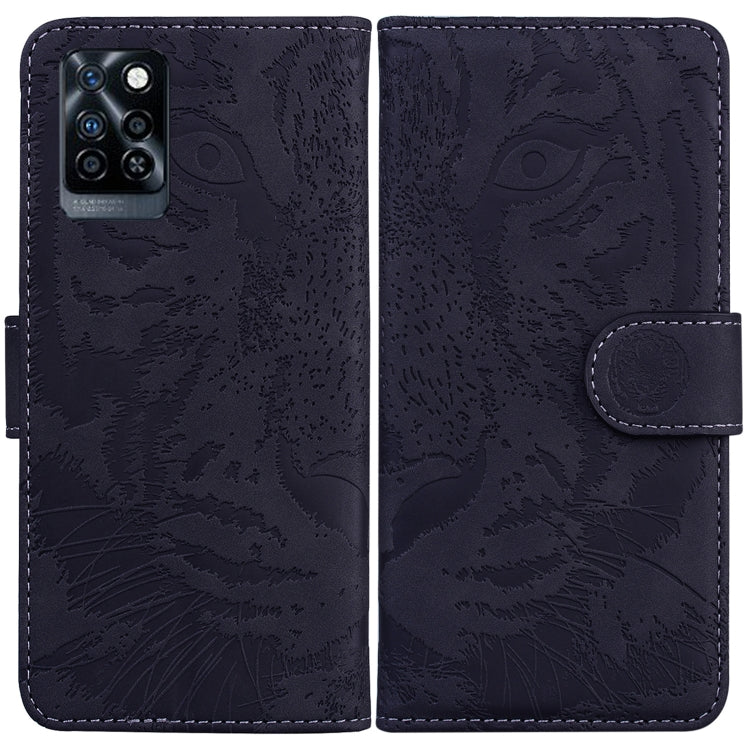 For Infinix Note 11 Tiger Embossing Pattern Horizontal Flip Leather Phone Case